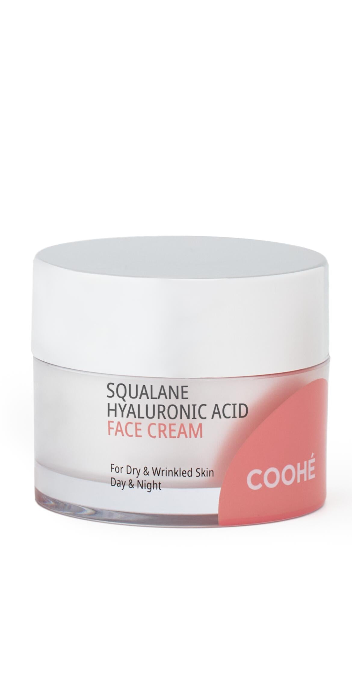 Squalane Hyaluronic Rose Face Cream